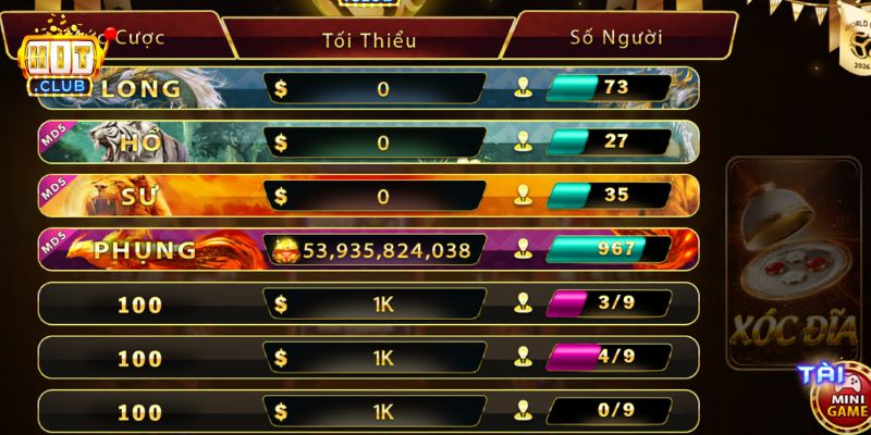 Xóc Đĩa HITCLUB – Game Đổi Thưởng Hấp Dẫn Nhất Năm 2026 Luật chơi Xóc đĩa HITCLUB dễ hiểu cho người mới