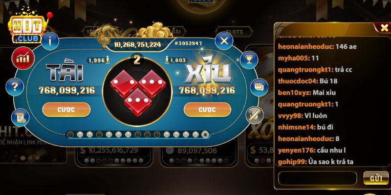 Ưu điểm nổi bật của trò chơi Tài xỉu HITCLUB